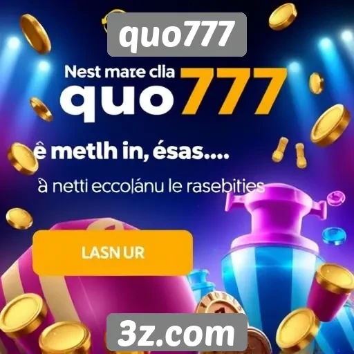 Promoções e bônus disponíveis no quo777